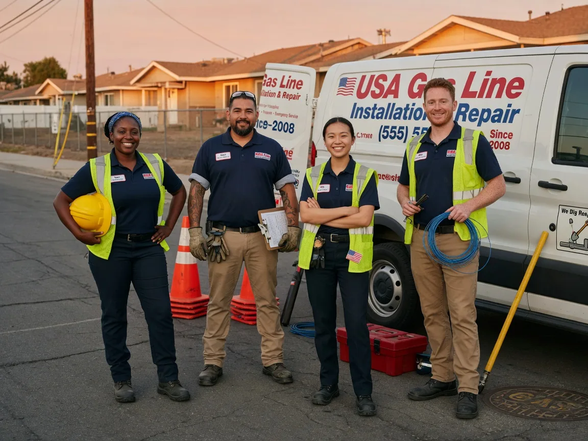 Gas Line Installation company in Clarksburg, MD